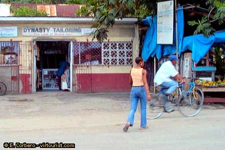 Port Antonio, downtown, streets