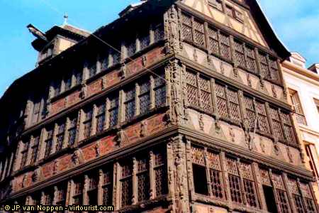 Alsace, Strasbourg, Kammerzell House