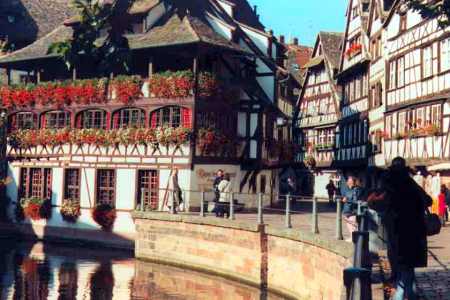 Alsace, Strasbourg, Petite France quarter
