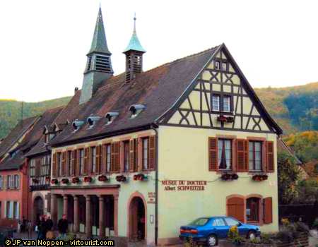 Alsace, Kaysersberg, Museum of Albert Schweitzer