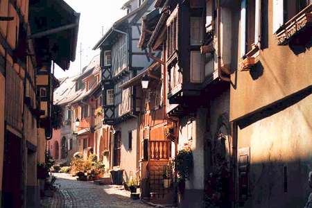 Alsace, Eguisheim, ramparts